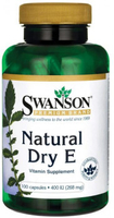 Swanson Natural Dry Vitamin E (400 IU (268 mg),  100 Capsules)