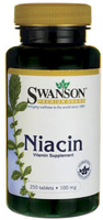 Swanson Niacin (100 mg,  250 Tablets)
