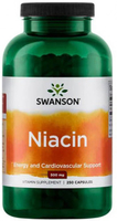 Swanson Niacin (500 mg,  250 Capsules)