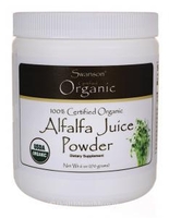 Swanson Organic 100% Certified Alfalfa Juice Powder (6 oz)