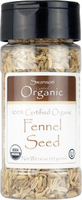 Swanson Organic 100% Certified Organic Fennel Seed (45g)
