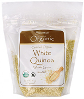 Swanson Organic Wholegrain White Quinoa (Non-GMO,  397g)