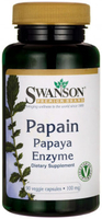 Swanson Papain Papaya Enzyme (100 mg,  90 Vegetarian Capsules)