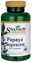 Swanson Papaya Supreme (50 mg,  300 Tablets)
