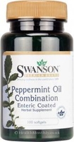 Swanson Peppermint Oil Combination (100 Enteric Coated Softgels)