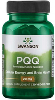 Swanson PQQ Pyrroloquinoline Quinone (20 mg,  30 Vegetarian Capsules)