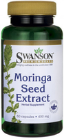 Swanson Premium Moringa Seed Extract (400 mg,  60 Capsules)