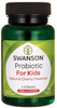 Swanson Probiotic for Kids (Natural Cherry Flavoured,  3 Billion CFU,  60 Chewable Tablets)