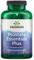 Swanson Prostate Essentials Plus (Features Selenium SeLECT,  180 Vegetarian Capsules)
