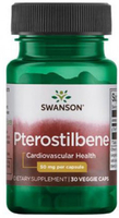 Swanson Pterostilbene (50 mg,  30 Vegetarian Capsules)