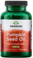 Swanson Pumpkin Seed Oil (1, 000 mg,  100 Softgels)