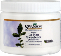 Swanson PureLo® Lo Han Sweetener,  Monk Fruit,  (80g)