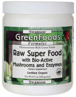 Swanson Raw Super Food (with Bio-Active Mushrooms & Enzymes,  240 g)
