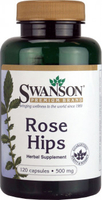 Swanson Rose Hips (500 mg,  120 Capsules)