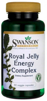 Swanson Royal Jelly Energy Complex (60 Vegetarian Capsules)
