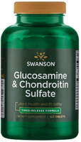 Swanson Timed-Release Glucosamine & Chondroitin Sulphate (120 Tablets)