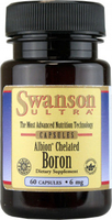 Swanson Ultra Albion Chelated Boron (6 mg,  60 Capsules)