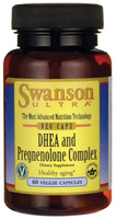 Swanson Ultra DHEA & Pregnenolone Complex (60 Vegetarian Capsules)