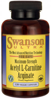 Swanson Ultra Maximum Strength Acetyl L-Carnitine (120 Vegetarian Capsules)