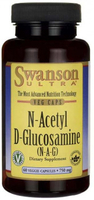 Swanson Ultra N-Acetyl D-Glucosamine N-A-G (750 mg,  60 Vegetarian Capsules)