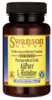 Swanson Ultra Pharmaceutical Grade,  Ajipure® L-Histidine (500 mg,  60 Capsules)