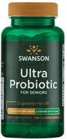 Swanson Ultra Probiotic for Seniors (15 Billion CFU,  60 Vegetarian Capsules)