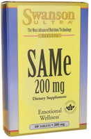 Swanson Ultra SAMe (200 mg,  60 Tablets)