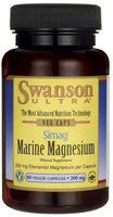 Swanson Ultra Simag® Marine Magnesium (200 mg,  60 Vegetarian Capsules)