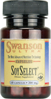 Swanson Ultra SoySelect (200 mg,  60 Capsules)