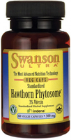 Swanson Ultra Standardised,  Hawthorn Phytosome™ 3% Vitexin (300 mg,  60 Vegetarian Capsules)