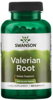 Swanson Valerian Root (475 mg,  100 Capsules)