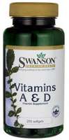 Swanson Vitamin A & D (250 Softgels)