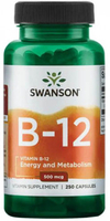Swanson Vitamin B-12 (500 mcg,  250 Capsules)