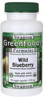 Swanson Wild Blueberry Made with Whole Wildcrafted Berries (250 mg,  90 Capsules)