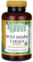 Swanson Wild Jujube Extract (250 mg,  120 Capsules)