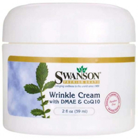 Swanson Wrinkle Cream with DMAE & CoQ10 (Paraben-Free,  59 ml)