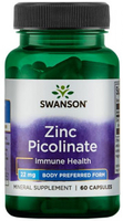 Swanson Zinc Picolinate (22 mg,  60 Capsules)