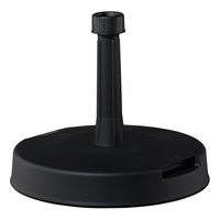 15kg Concrete Parasol Base - Black