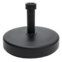 25kg Sand & Water Filled Parasol Base - Black