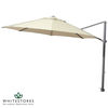 4 Seasons Outdoor - 3.5m Round Siesta Cantilever Parasol - Champagne