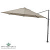 4 Seasons Outdoor - 3.5m Round Siesta Cantilever Parasol - Taupe