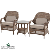 4 Seasons Outdoor - Sussex Lounge Set - Polyloom Taupe