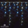 720 Snowing Icicle LED Christmas Lights - Blue & White