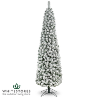 9ft Flocked Winchester Artificial Christmas Tree