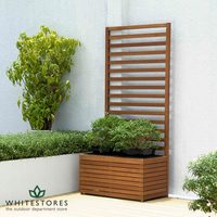 Akasama Rectangular Wooden Planter