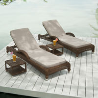 Alexander Rose - Colonial Sunbed Cushion - Oatmeal