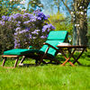 Alexander Rose - Cornis Steamer Chair and Side Table