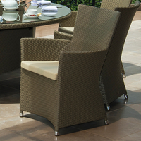 Alexander Rose - Havana Squared Top Armchair With Cushion