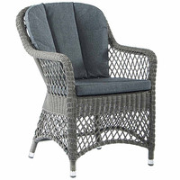 Alexander Rose - Monte Carlo Open Weave Armchair with Cushion