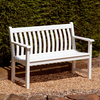 Alexander Rose - New England White 4ft Broadfield Bench - (FSC Cornis Wood)